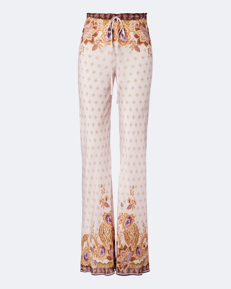 Alexandra Miro Pantaloni Maria regular con stampa Multicolore