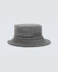 and wander Cappello in misto lana Grigio