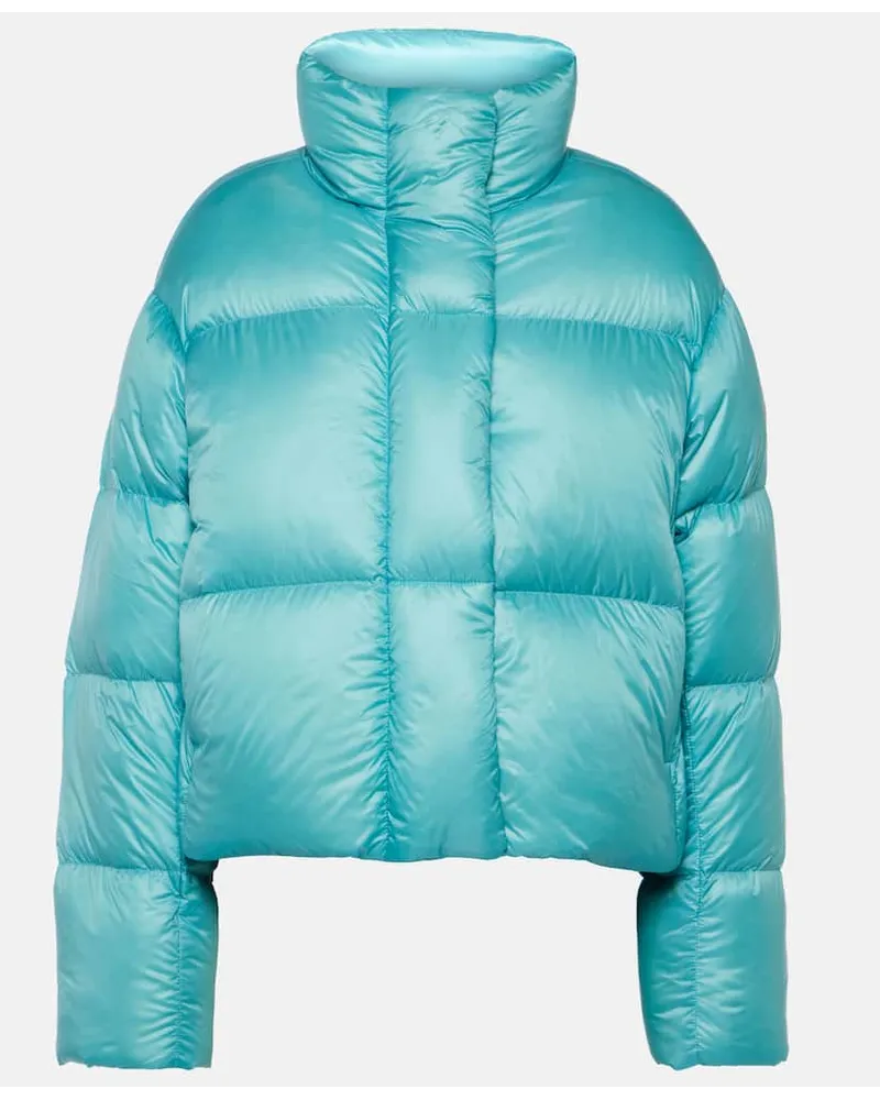 Canada Goose Piumino Cypress cropped Blu