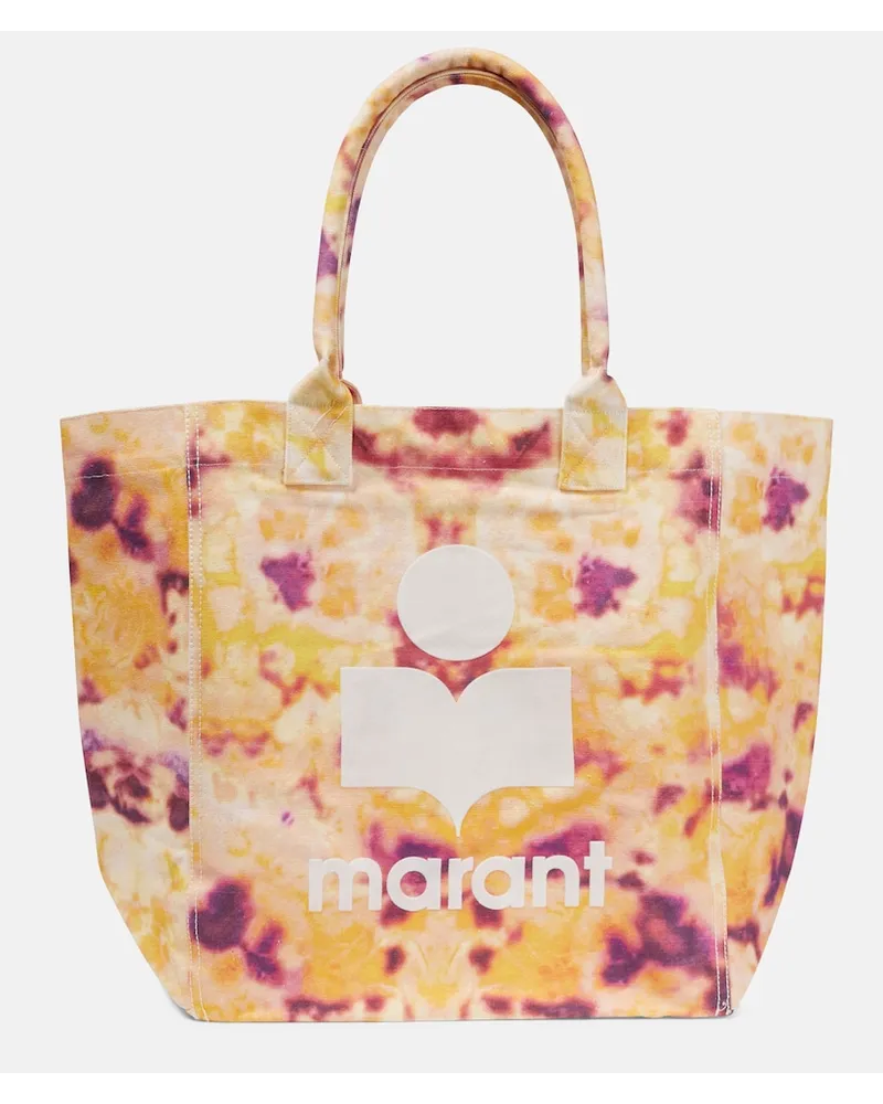 Isabel Marant Borsa Yenky con stampa Giallo