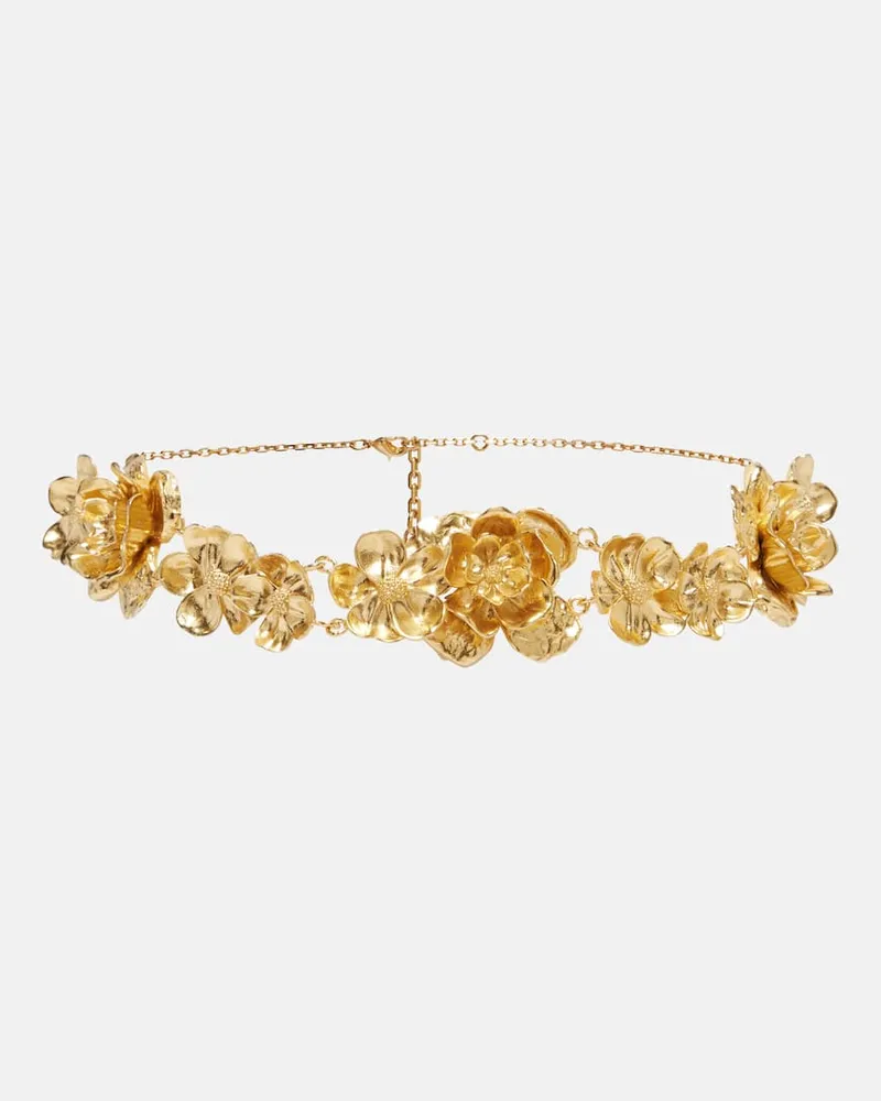 Chloé ChloÃ© Collana con fiori Oro