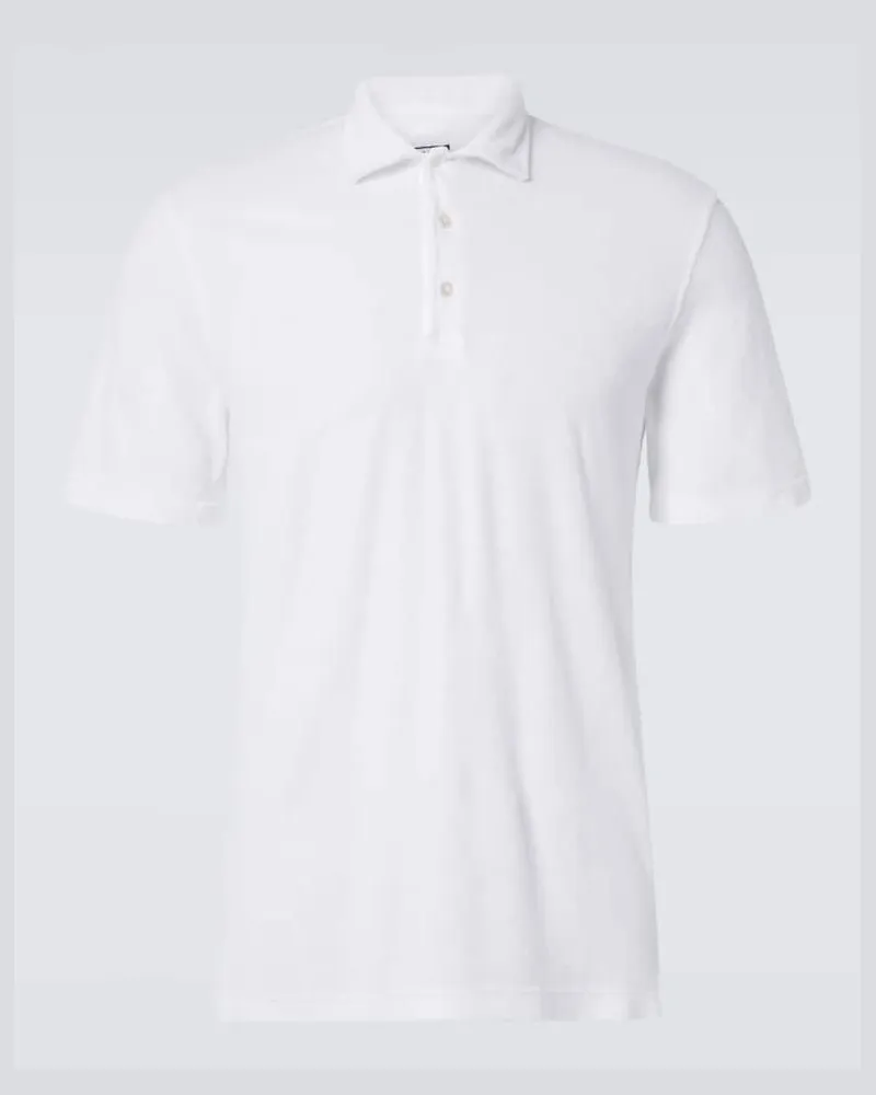 Fedeli Polo in cotone Bianco
