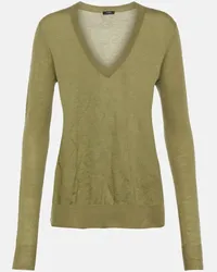 Joseph Pullover Cashair in cashmere Verde