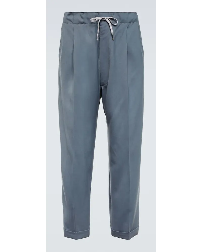 Maison Margiela Pantaloni a gamba dritta Grigio