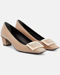 Roger Vivier Pumps Belle Vivier 45 in pelle Marrone