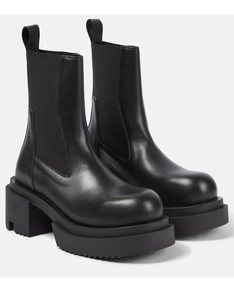 Rick Owens Stivaletti in pelle Nero