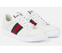 Gucci Sneakers Screener in pelle Bianco
