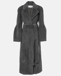 Gabriela Hearst Cappotto Barring in cashmere e seta Grigio