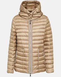 Moncler Piumino Raie con cappuccio Beige