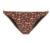Slip bikini Lira a stampa leopardo