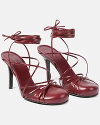 The Row Pumps Joan in pelle Rosso