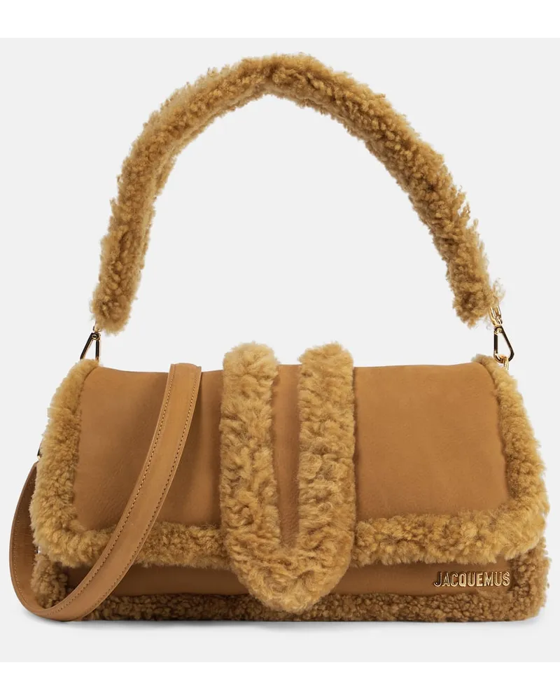 Jacquemus Borsa a spalla Le Petit Bambimou Doux Beige