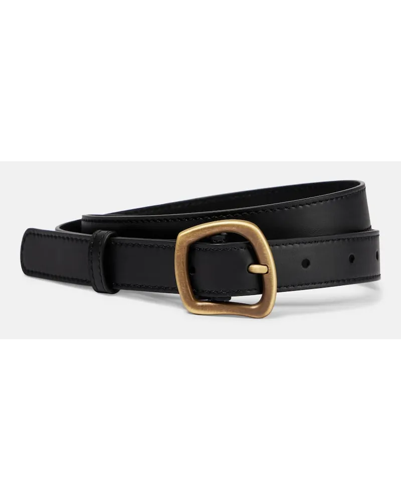 Gabriela Hearst Cintura Simone in pelle Nero