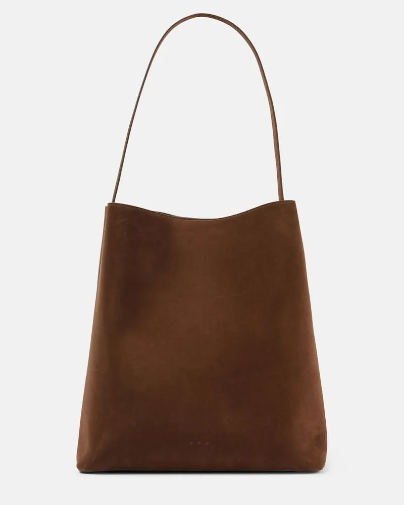 Aesther Ekme Borsa Sac Large in suede Marrone