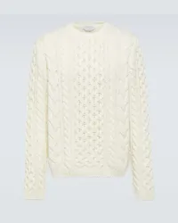 Gabriela Hearst Pullover Geoffrey in cashmere Bianco