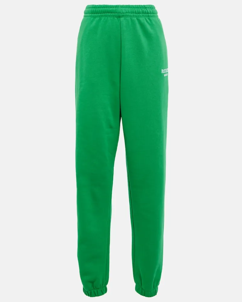 ROTATE Birger Christensen Pantaloni sportivi Mimi in cotone Verde