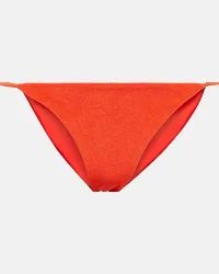 JADE SWIM Slip bikini Bare Minimum in spugna Rosso