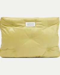 Maison Margiela Clutch Glam Slam in pelle Verde