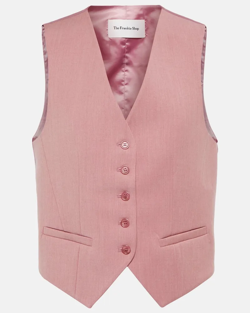 FRANKIE Shop Gilet Gelso Rosa