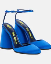 ATTICO Pumps slingback Luz in raso Blu