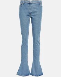 Magda Butrym Jeans flared slim fit Blu