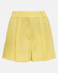 Blazé Milano Blazé Milano Shorts Selle in lana vergine Giallo