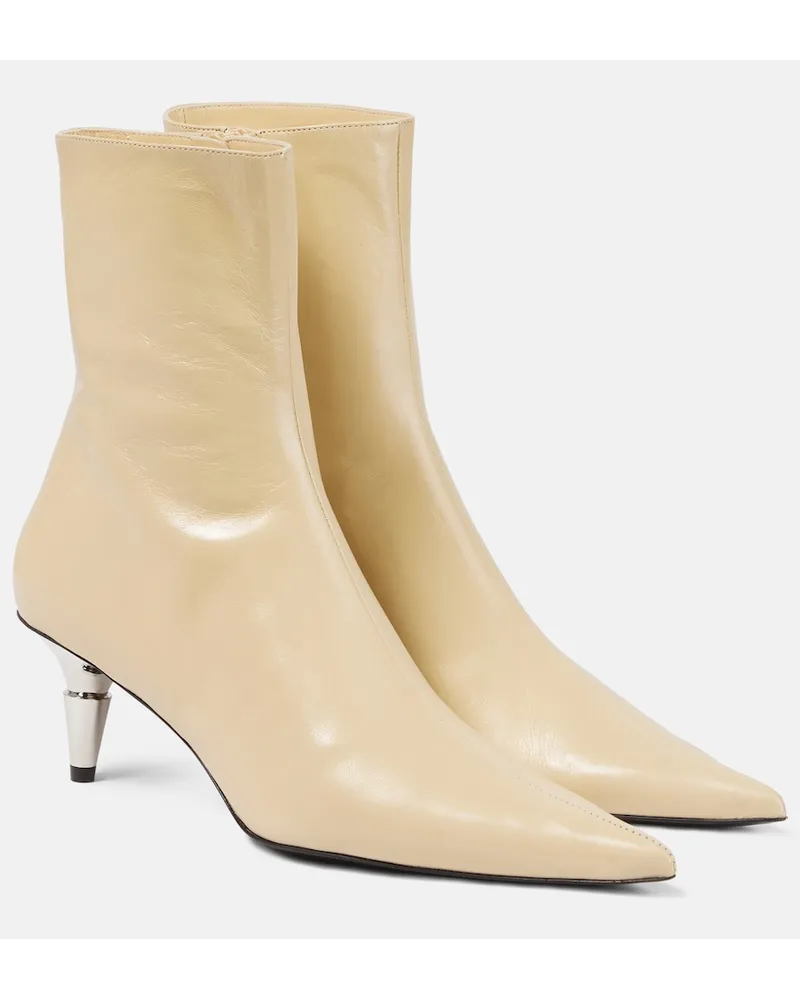 Proenza Schouler Stivaletti Spike in pelle Beige