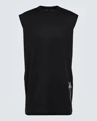 Rick Owens x Champion® - Tank top Tarp in cotone Nero