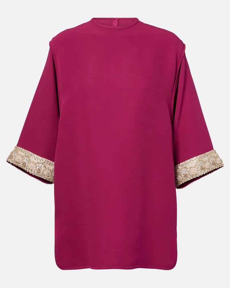 Valentino Garavani Top in Cady Couture Rosa