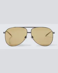 Gucci Occhiali da sole aviator Marrone