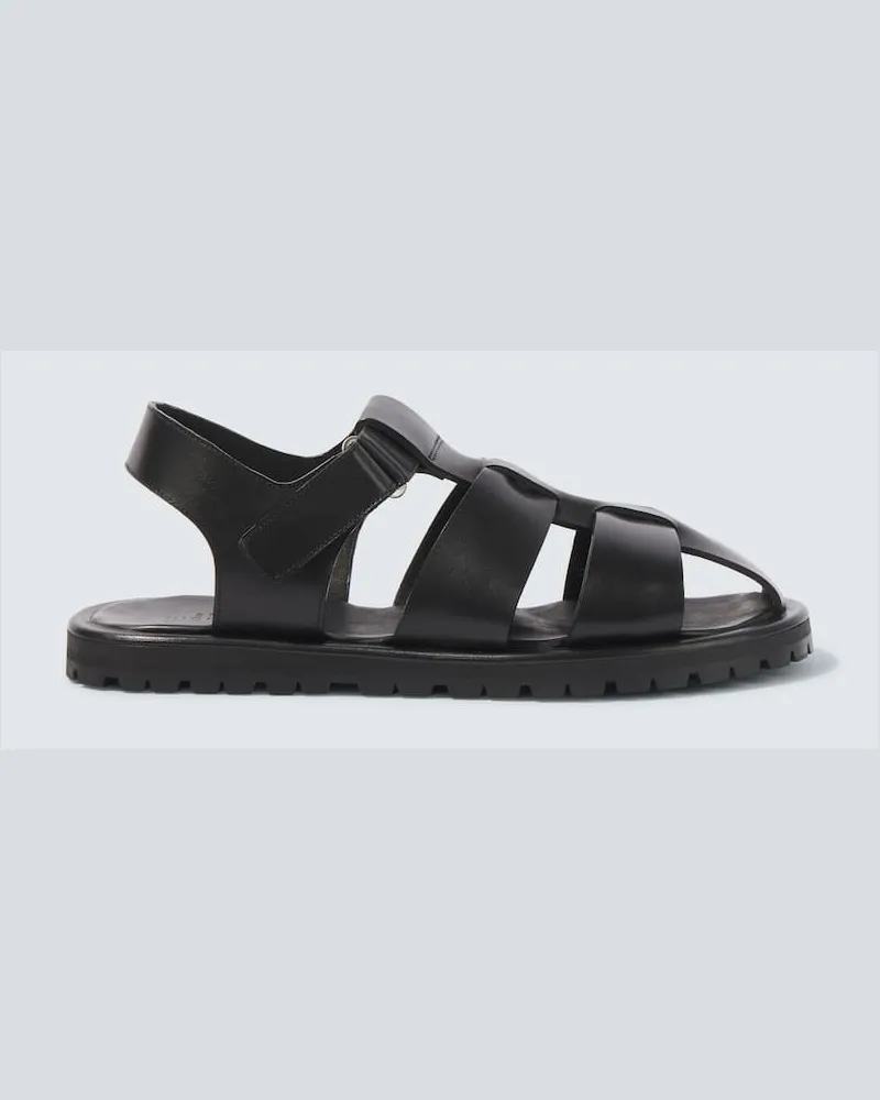 Studio Nicholson Sandali Sandom in pelle Nero