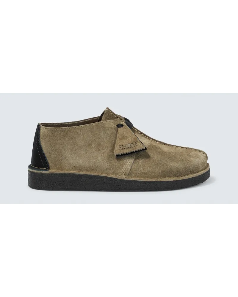 Clarks Stivaletti Desert Trecke in suede Grigio