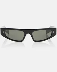 Gucci Occhiali da sole flat-top Nero