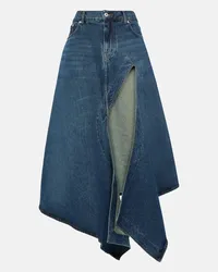 Y/PROJECT Gonna midi Evergreen in denim Blu