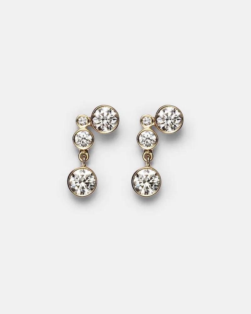 Sophie Bille Brahe Orecchino singolo Stella Diamant in oro 18kt con diamanti Oro