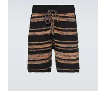 Shorts in cashmere e cotone