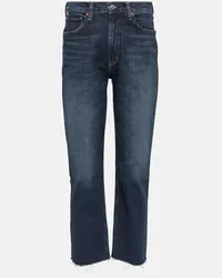 Citizens of humanity Jeans regular cropped Daphne a vita alta Blu