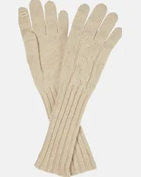 Loro Piana Guanti My Gloves To Touch in cashmere Beige