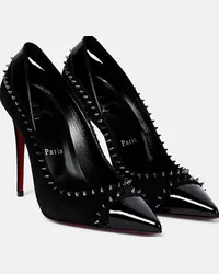 Christian Louboutin Pumps Duvette Spikes 100 in suede Nero