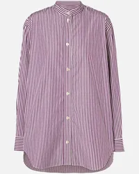 Isabel Marant Camicia Faby in cotone Borgogna