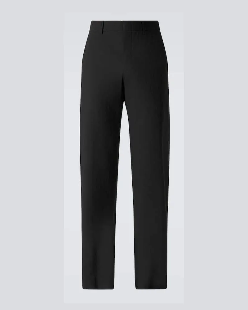 Gucci Pantaloni da abito GG Nero