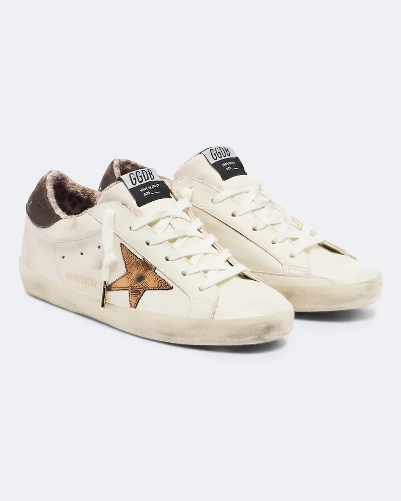 Golden Goose Sneakers Super-Star in pelle Bianco