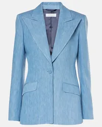 Gabriela Hearst Blazer Leiva di jeans Blu