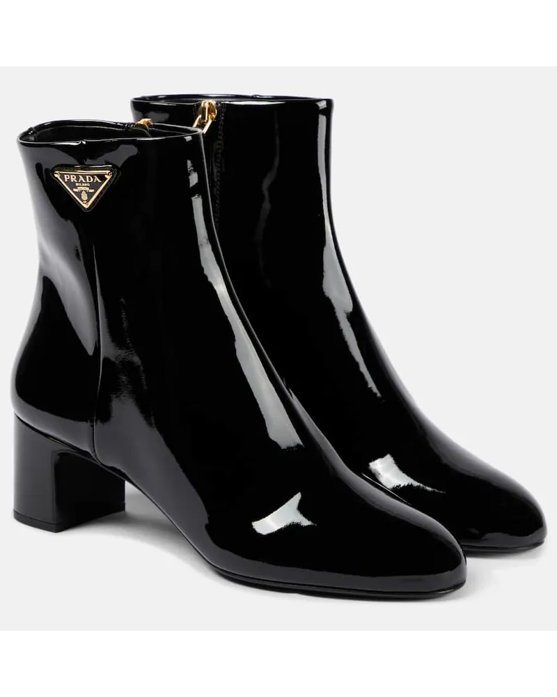 Prada Stivaletti in vernice Nero