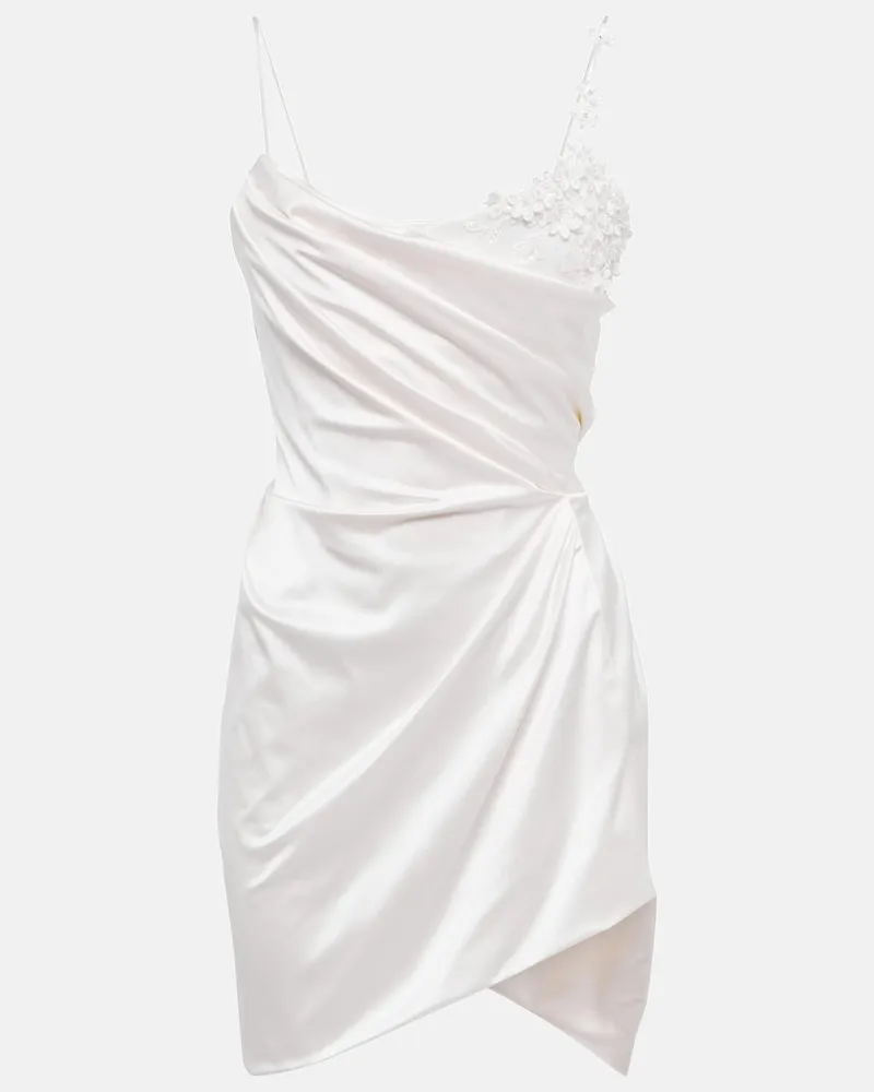 Vivienne Westwood Bridal - Miniabito Venus in raso Bianco