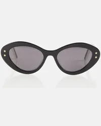 Dior Occhiali da sole cat-eye DiorPacific B1U Nero