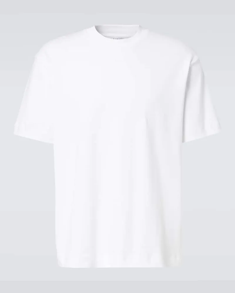 Sunspel T-shirt in jersey di cotone Bianco