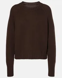 Jardin des Orangers Pullover in lana e cashmere Marrone