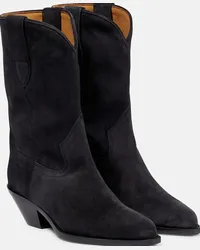 Isabel Marant Stivaletti Dahope in suede Nero