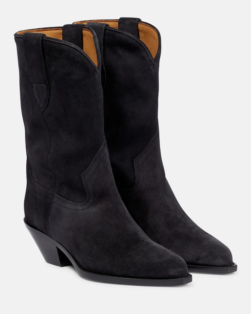 Isabel Marant Stivaletti Dahope in suede Nero